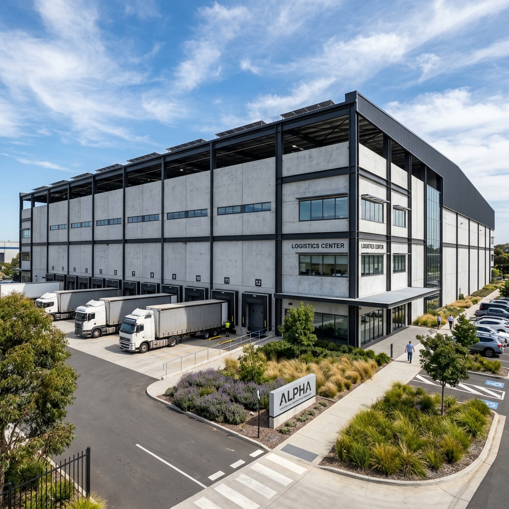 Alpha Logistics Hub Completed Build