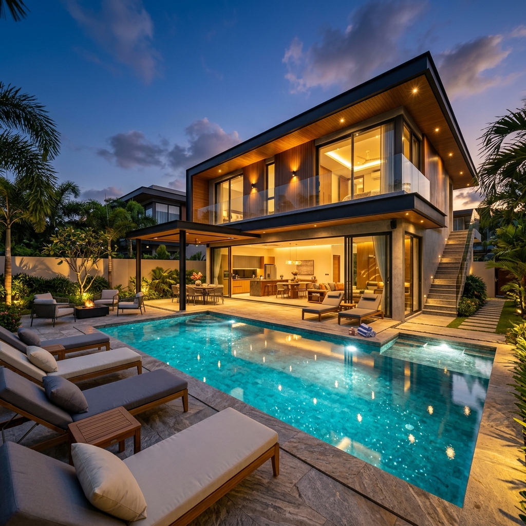 Luxury Modern Pool Villa