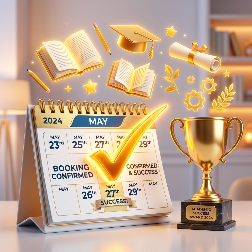 Success Booking Graphic