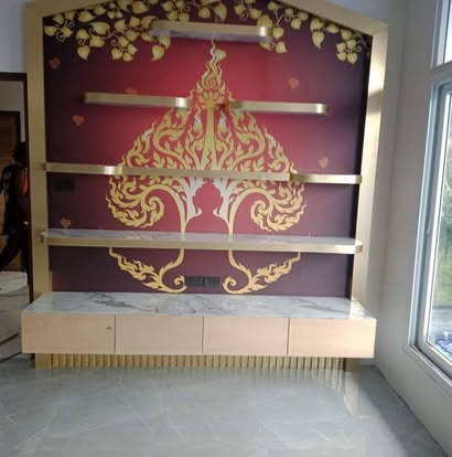 Master Bedroom & Custom Bed Backdrop