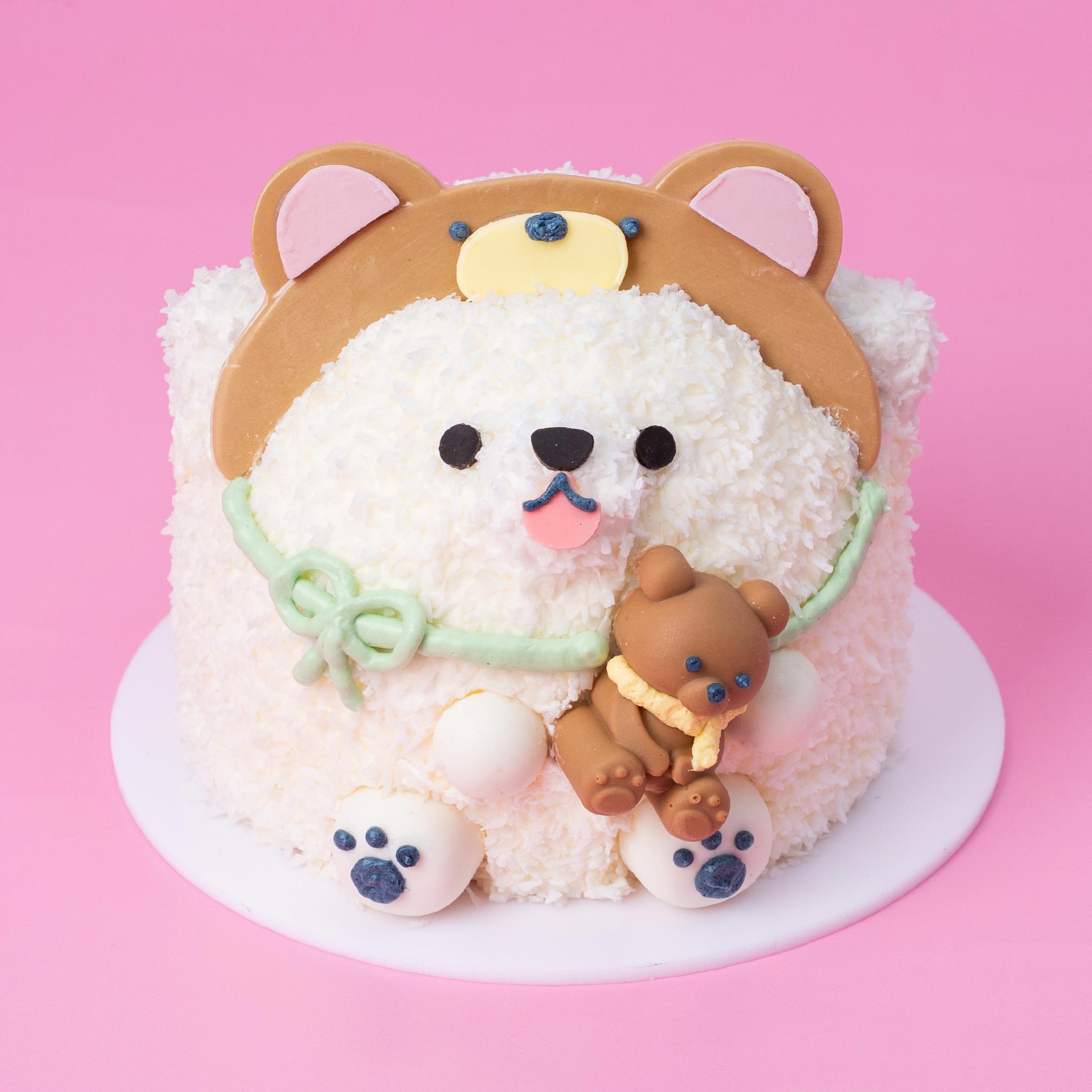 Coconut Fresh Cream Cake